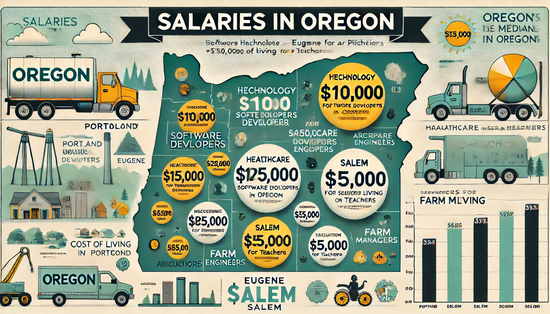 Salaries in Oregon A Comprehensive Overview