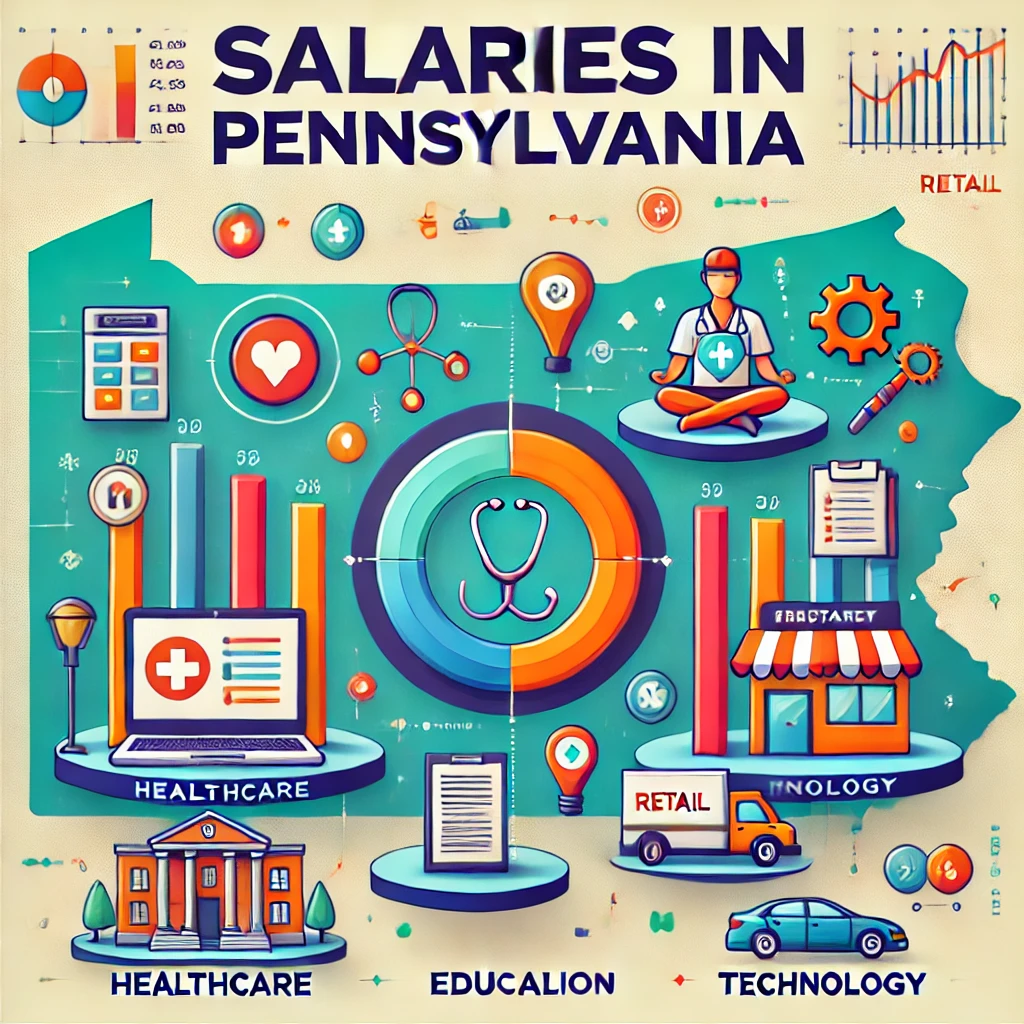 Salaries in Pennsylvania