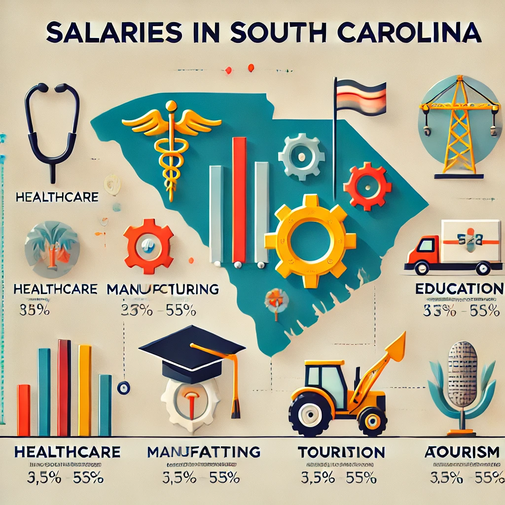 Salaries in South Carolina