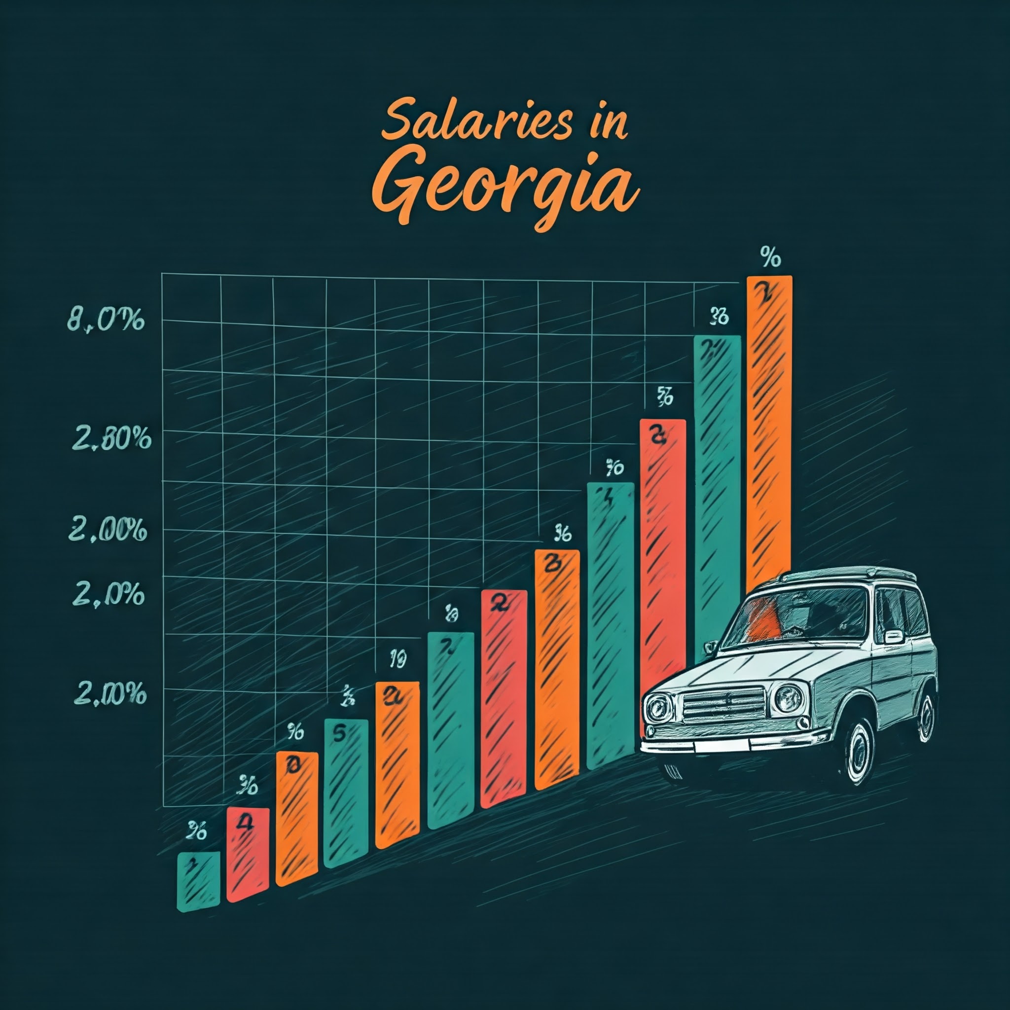 Salaries in Georgia